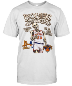 Mikal Bridges New York Knicks Bones Bridges Tongue Out On Ya Ass Boyeee Classic Men's T-shirt
