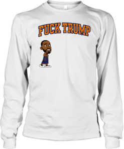 Mikal Bridges New York Knicks Fuck Trump  Long Sleeved T-shirt