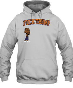 Mikal Bridges New York Knicks Fuck Trump  Unisex Hoodie