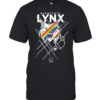 Minnesota Lynx Pride Lynx Logo Rainbow Pride  Classic Men's T-shirt