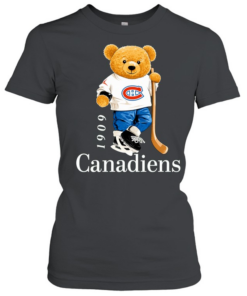Montreal Canadiens 1909 Bear  Classic Women's T-shirt