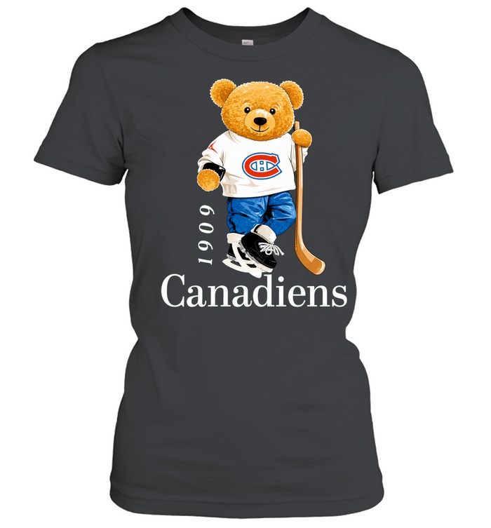 Montreal Canadiens 1909 Bear Classic Women's T-shirt