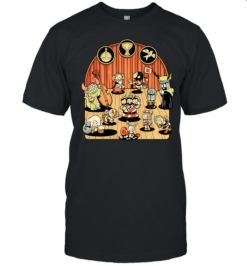 Monty Python Holy Grail knights arena scene  Classic Men's T-shirt