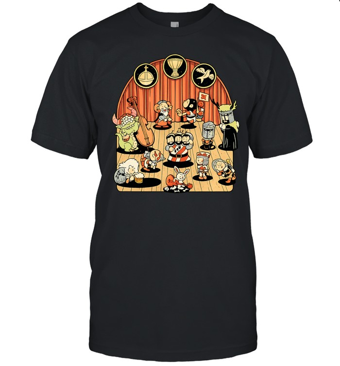 Monty Python Holy Grail knights arena scene Classic Men's T-shirt