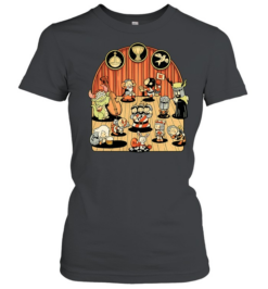 Monty Python Holy Grail knights arena scene Classic Women's T-shirt