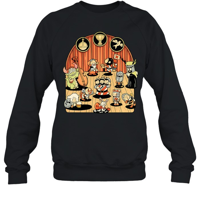Monty Python Holy Grail knights arena scene Unisex Sweatshirt