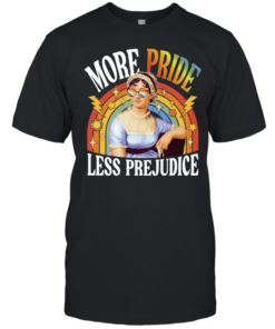 More Pride Less Prejudice LGBT Jane Austen Classic Men's T-shirt