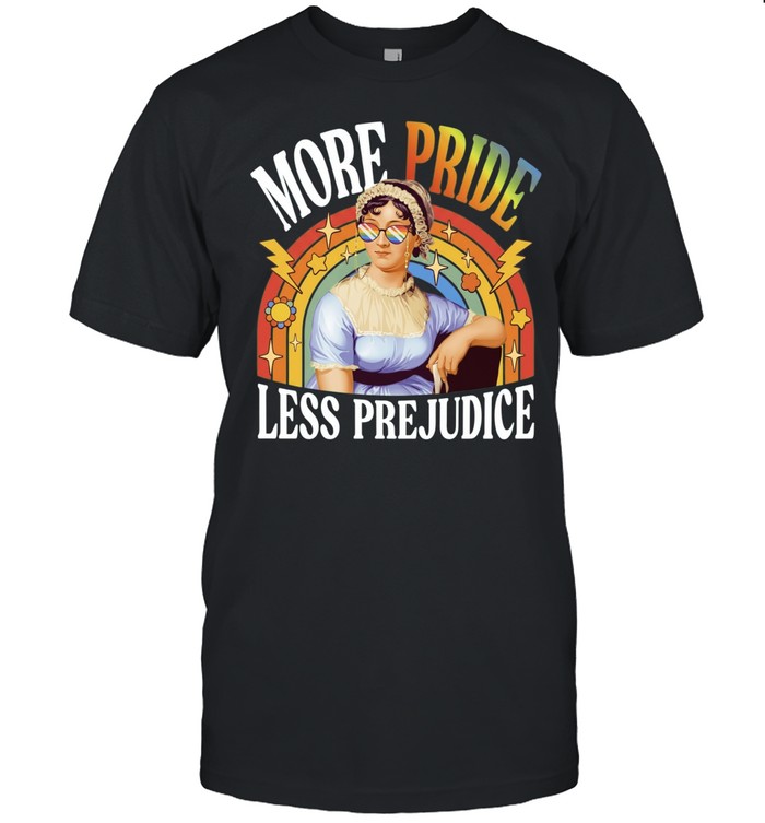 More Pride Less Prejudice LGBT Jane Austen Classic Men's T-shirt