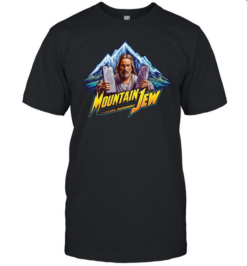 Moses holding stone tablets Mountain Jew  Classic Men's T-shirt