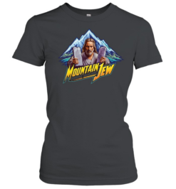 Moses holding stone tablets Mountain Jew  Classic Women's T-shirt