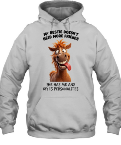 My Bestie Doesn't Need More Friends She Has Me And My 13 Personalities Unisex Hoodie