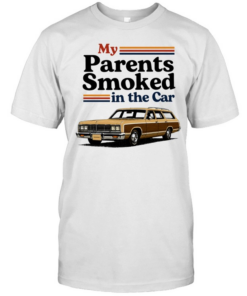 My Parents Smoked in the Car station wagon Classic Men's T-shirt