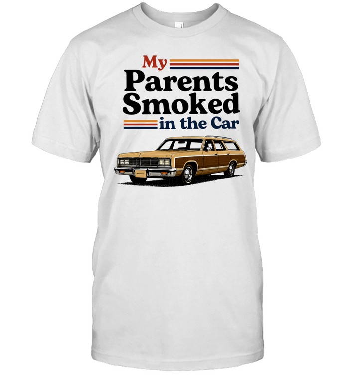 My Parents Smoked in the Car station wagon Classic Men's T-shirt