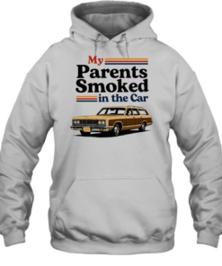 My Parents Smoked in the Car station wagon Unisex Hoodie