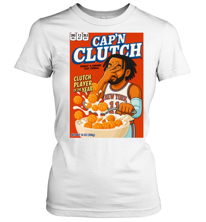 NY Knicks Captain Clutch Jalen Brunson Classic Women's T-shirt