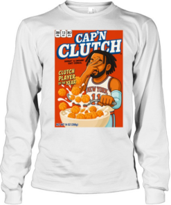 NY Knicks Captain Clutch Jalen Brunson Long Sleeved T-shirt