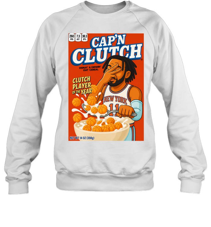 NY Knicks Captain Clutch Jalen Brunson Unisex Sweatshirt