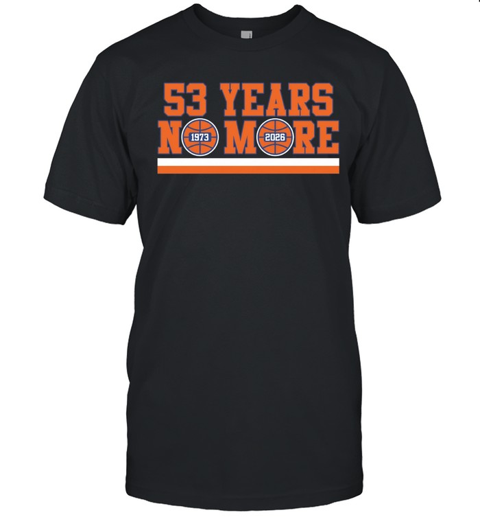 New York Knicks 53 Years No More Classic Men's T-shirt