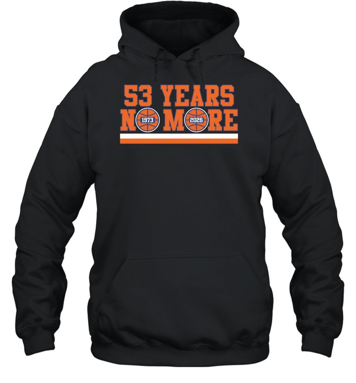 New York Knicks 53 Years No More Unisex Hoodie