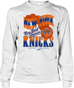 New York Knicks Baller Bounce  Long Sleeved T-shirt
