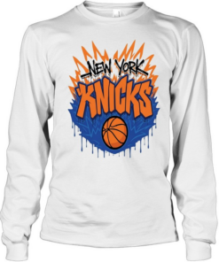 New York Knicks Basketball Long Sleeved T-shirt