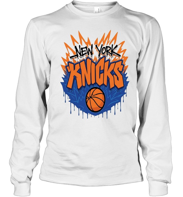New York Knicks Basketball Long Sleeved T-shirt