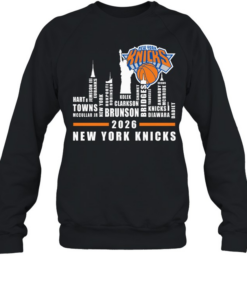 New York Knicks City line Name player 2026 Unisex Sweatshirt
