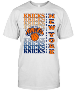 New York Knicks Gradient Wordmark Classic Men's T-shirt