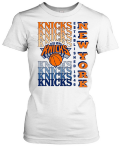 New York Knicks Gradient Wordmark  Classic Women's T-shirt