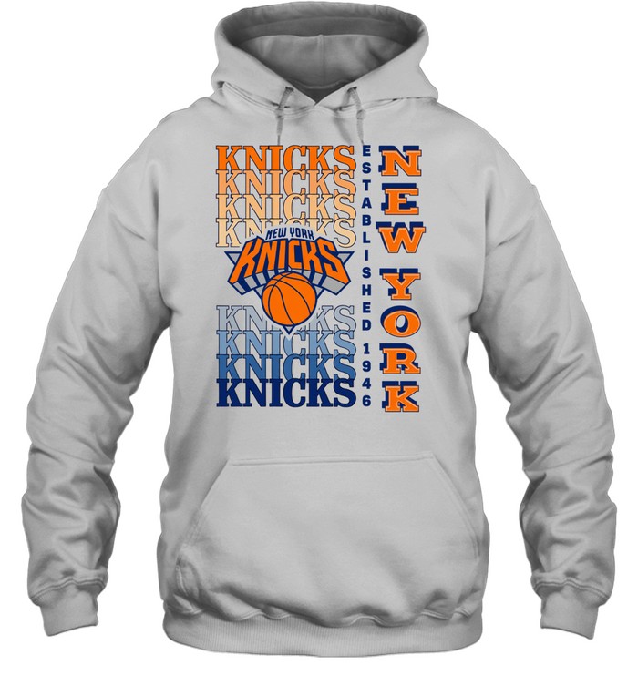New York Knicks Gradient Wordmark Unisex Hoodie