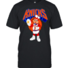 New York Knicks Jollibee fast food mascot jersey basketball humor Classic Men's T-shirt