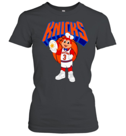 New York Knicks Jollibee fast food mascot jersey basketball humor Classic Women's T-shirt