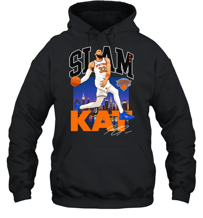New York Knicks Karl-Anthony Towns Signature Unisex Hoodie