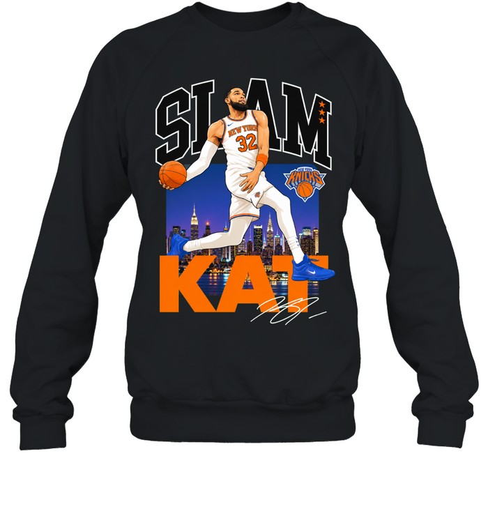 New York Knicks Karl-Anthony Towns Signature Unisex Sweatshirt