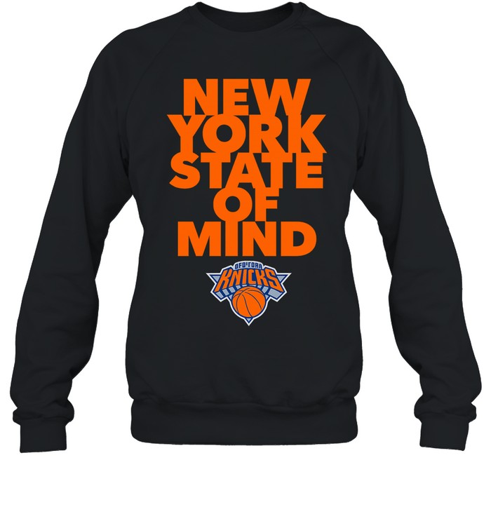 New York Knicks New York State Of Mind Duke Unisex Sweatshirt