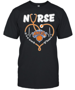 New York Knicks Nurse It’s A Work Of Heart Classic Men's T-shirt