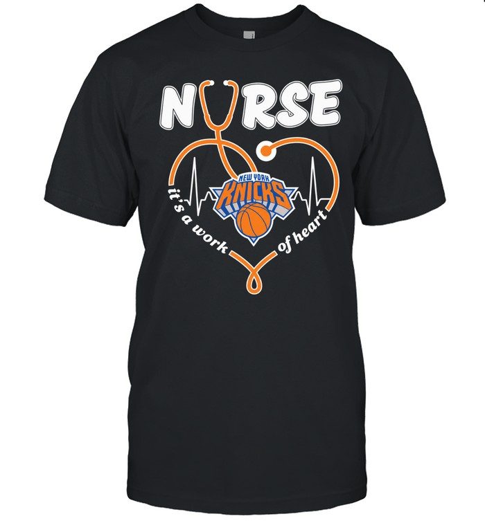 New York Knicks Nurse It’s A Work Of Heart Classic Men's T-shirt
