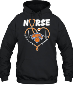 New York Knicks Nurse It’s A Work Of Heart Unisex Hoodie