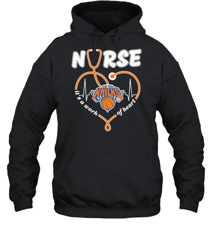 New York Knicks Nurse It’s A Work Of Heart Unisex Hoodie