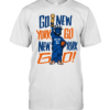 New York Knicks Statue Of Liberty Jalen Brunson Statue Go New York Classic Men's T-shirt