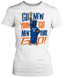 New York Knicks Statue Of Liberty Jalen Brunson Statue Go New York  Classic Women's T-shirt