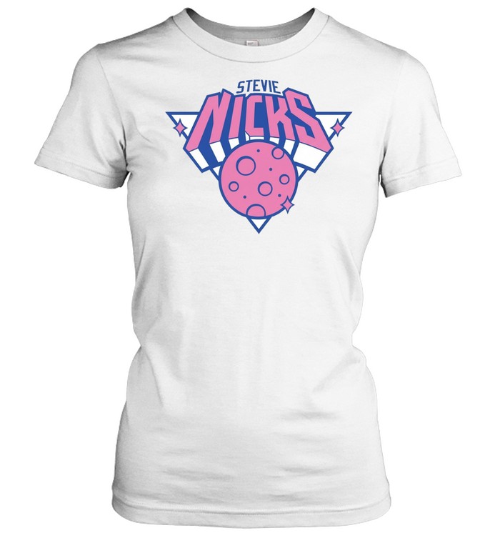 New York Knicks Stevie Nicks Moon Logo Classic Women's T-shirt