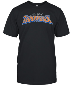 New York Knicks Throwback New York Or Nowhere Classic Men's T-shirt
