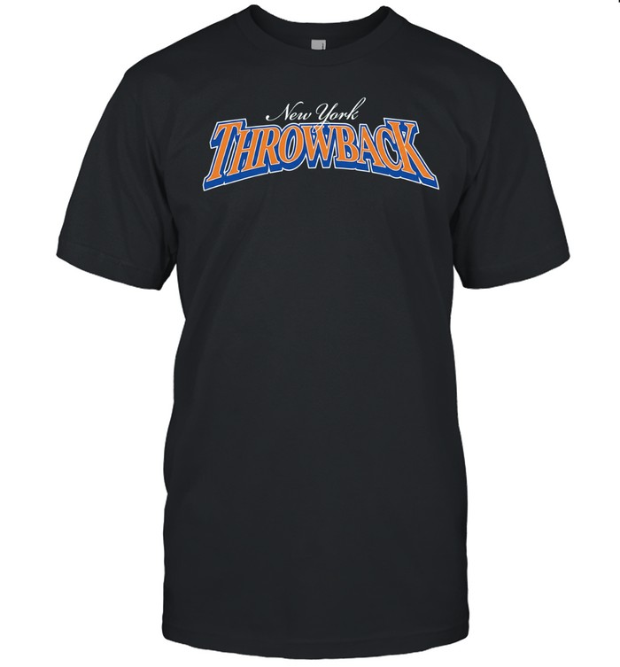 New York Knicks Throwback New York Or Nowhere Classic Men's T-shirt