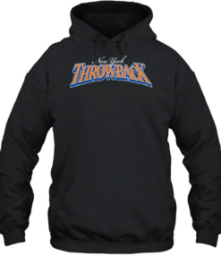 New York Knicks Throwback New York Or Nowhere Unisex Hoodie
