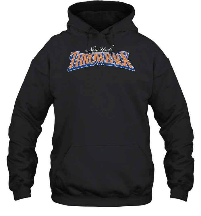 New York Knicks Throwback New York Or Nowhere Unisex Hoodie