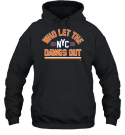 New York Knicks Who Let The Dawgs Out 2026 Unisex Hoodie
