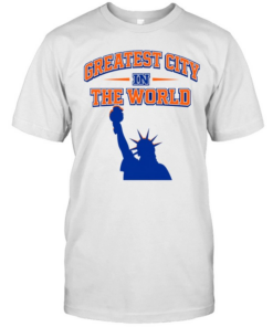 Nice New York Knicks Greatest City In The World Classic Men's T-shirt