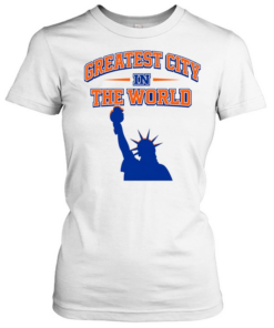 Nice New York Knicks Greatest City In The World  Classic Women's T-shirt