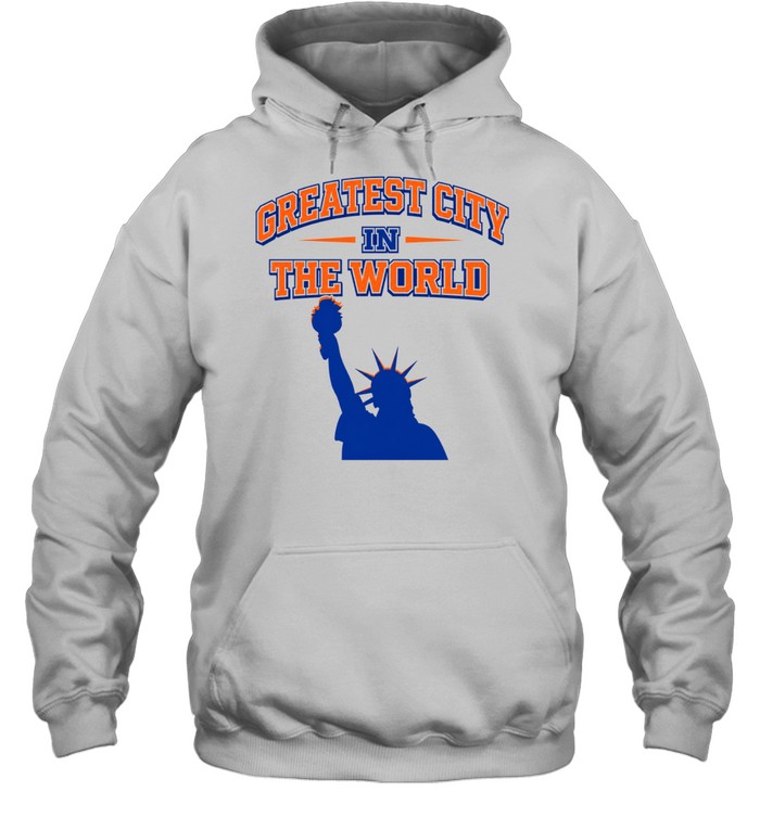 Nice New York Knicks Greatest City In The World Unisex Hoodie